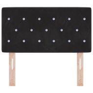 LED глава С LED лентисти светлини Черно 80 cm Полиестер