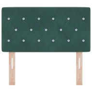 LED глава С LED лентисти светлини Тъмен зелен 80 cm Полиестер