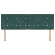 LED глава С LED лентисти светлини Тъмен зелен 160 cm Полиестер