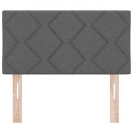 Облегалка за глава С LED лентисти светлини Сив 80 cm текстил