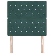 LED глава С LED лентисти светлини Тъмен зелен 100 cm Полиестер