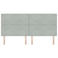 LED глава С LED лентисти светлини Светлосиво 200 cm Полиестер