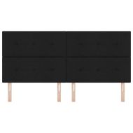 LED глава С LED лентисти светлини Черно 200 cm Полиестер