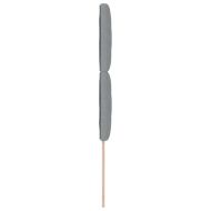 Облегалка за глава с таблото Светлосиво 100 cm текстил