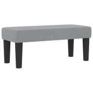 Легло с пружинирана основа с матрак Светлосиво 100 x 200 cm