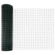 Оградa с колчета Зелен 1 x 10 m Стомана