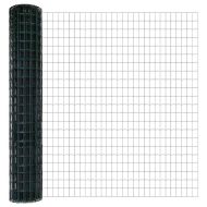 Оградa с колчета Зелен 1.6 x 10 m Стомана