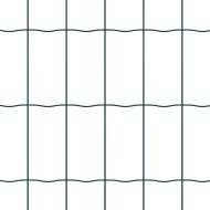 Оградa с колчета Зелен 0.8 x 25 m Стомана