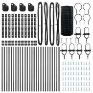 Оградa с колчета Сив 0.6 x 50 м Стомана