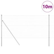 Оградa с колчета Сребрист 1.2 x 10 m Стомана