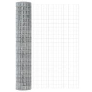 Оградa с колчета Сребрист 1.5 x 10 m Стомана