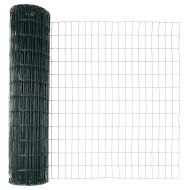 Оградa с колчета Зелен 1.4 x 10 m Стомана