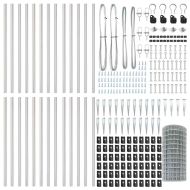 Оградa с колчета Сребрист 0.6 x 50 м Стомана