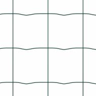 Оградa с колчета Зелен 1 x 10 m Стомана