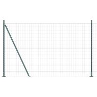 Оградa с колчета Зелен 1.2 x 25 m Стомана