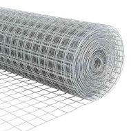 Оградa с колчета Сребрист 1.4 x 10 m Стомана