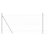 Оградa с колчета Сребрист 1 x 25 m Стомана