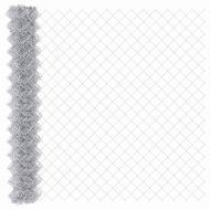 Оградна верига с колони Сребрист 1.5 x 10 m Стомана