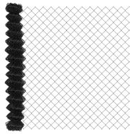 Оградна верига с колони Сив 1.5 x 10 m Стомана