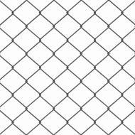 Оградна верига с колони Сив 1 x 25 m Стомана