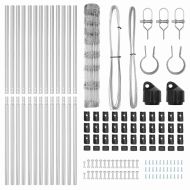 Ограда за пасища Сребрист 25 x 1 m Поцинкована стомана