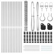 Стълб за ограда. Галванизирана 25 x 1,4 м Стомана