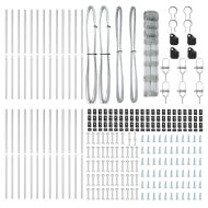 Ограда за пасища Сребрист 50 x 1 m Поцинкована стомана