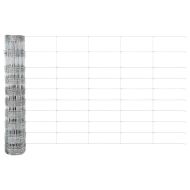 Ограда за пасища Сребрист 50 x 1 m Поцинкована стомана