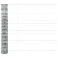 Ограда за пасища Сребрист 50 x 1.4 м Поцинкована стомана