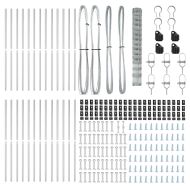 Ограда за пасища Сребрист 50 x 1.6 m Поцинкована стомана