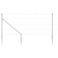 Ограда за пасища Сребрист 50 x 1 m Поцинкована стомана