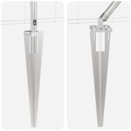 Ограда за пасища Сребрист 50 x 1.6 m Поцинкована стомана