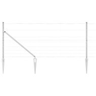 Ограда за пасища Сребрист 100 x 1 м Поцинкована стомана