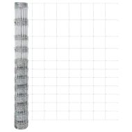 Ограда за пасища Сребрист 25 x 1.4 м Поцинкована стомана