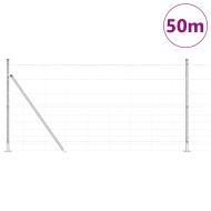 Ограда за пасища Сребрист 50 x 1.2 m Поцинкована стомана