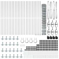 Ограда за пасища Сребрист 50 x 1.2 m Поцинкована стомана