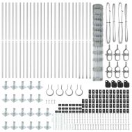 Стълб за ограда. Галванизирана 50 x 1,4 м Стомана