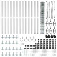 Ограда за пасища Сребрист 50 x 1.5 m Поцинкована стомана