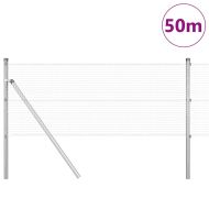 Оградa с колчета Сребрист 0.8 x 50 м Стомана