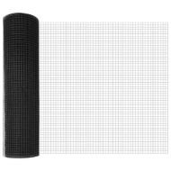 Оградa с колчета Сив 0.4 x 10 м Стомана