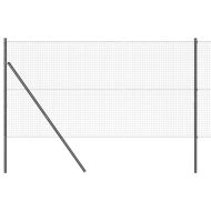 Оградa с колчета Сив 1.2 x 25 m Стомана