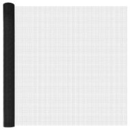 Стълб за ограда. Сив 25 x 1,6 м (16 x 16 мм мрежа)