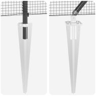 Оградa с колчета Сив 0.4 x 50 м Стомана