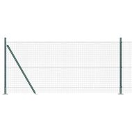 Оградa с колчета Зелен 1 x 10 m Стомана