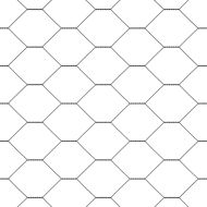 Оградa с колчета Сив 0.5 x 10 м Покрит със PVC стомана