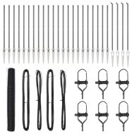 Оградa с колчета Сив 1.2 x 50 m Покрит със PVC стомана