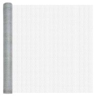 Оградa с колчета Сребрист 1.6 x 10 m Покрит със PVC стомана