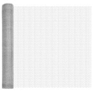 Оградa с колчета Сребрист 1.4 x 50 m Покрит със PVC стомана