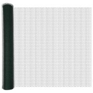 Оградa с колчета Зелен 0.8 x 100 м Покрит със PVC стомана