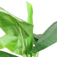 Изкуствено растение банан със саксия, 300 см, зелено